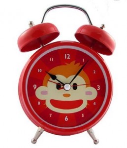 monkey clock -chocolate cake club