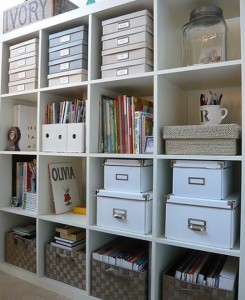 ORGANIZED BOOKCASE
